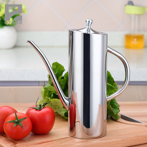 不锈钢小油壶厨房防漏酱醋装油瓶油罐家用餐厅调味瓶酱油醋调料壶