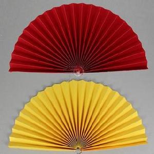 舞台道具摄影背景户外商场展示扇子瓦楞纸折扇彩色卡纸纸扇花纸