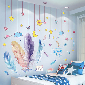 卡通壁纸自粘儿童房男孩