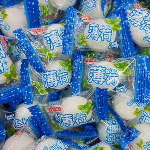 合盛源清凉薄荷糖老式薄荷凉糖强劲清口薄荷糖润喉糖散装糖果包邮