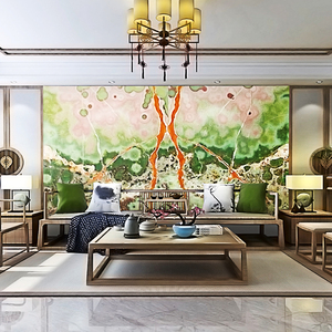 天然玉石背景墙大理石古青玉绿玉碧玉翡翠阿富汗冰玉石画大板石雕