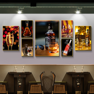 酒吧装饰画ktv 画美式个性创意啤酒小装饰挂画酒馆清吧墙面壁画