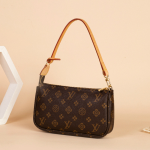 m lv女包五合一单肩斜挎包包a版真皮新款老花三合一腋下包麻将包