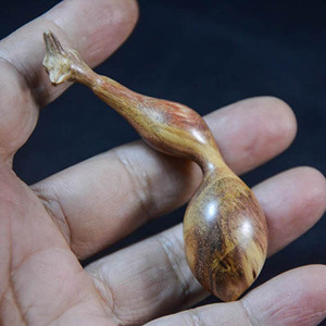手工海南黄花梨蚂蚁肚葫芦手把件木艺木质汽车钥匙扣挂件包挂768
