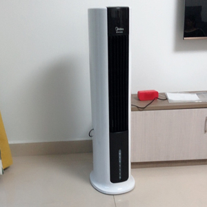 美的空调扇冷风扇家用冷风机立式移动制冷器遥控单冷低噪aac12ar