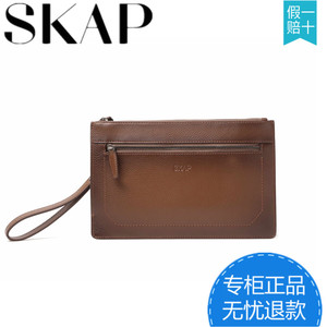 【春夏新品】SKAP圣伽步商务手拿包男士钱包手抓包N02C0703 C0703