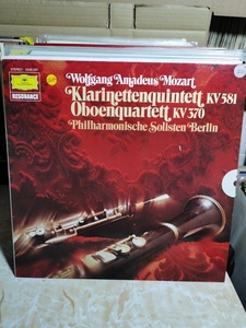 LP黑胶唱片D6243 莫扎特单簧管五重奏 双簧管与弦乐四重奏