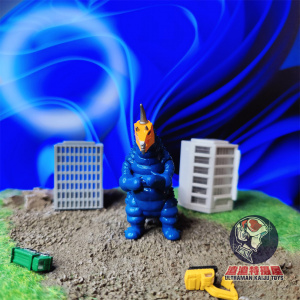 中古绝版万代8cm艾斯奥特曼怪兽巴克西姆hg扭蛋