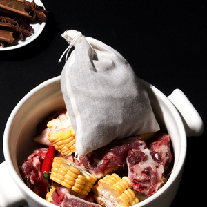 10x15调料包过滤袋纯棉纱布火锅底料佐料香料卤料专用汤料煲汤袋