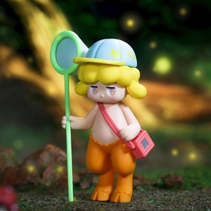 正品泡泡玛特潘神洛丽夏日乐趣系列盲盒玩具礼物可爱装饰摆件模型