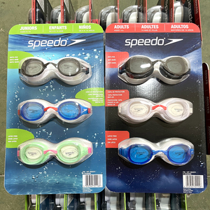 Costco代购Speedo速比涛儿童泳镜学生成人游泳眼镜高清防雾防水