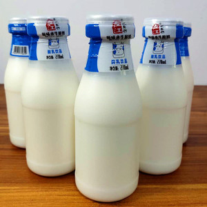 左江水牛酸奶原味草莓百香果乳酸饮品营养早餐奶12瓶装益生菌发酵