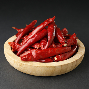 色选红太阳朝天椒干辣椒皮薄微辣香炝锅牛肉板面商用散装500g