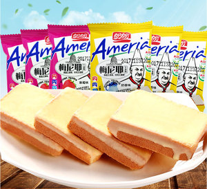 盼盼梅尼耶干蛋糕草莓味