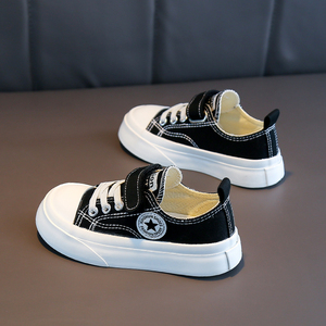 蜡比小星童鞋潮童大头鞋儿童帆布鞋女童板鞋男童单鞋2022春季新款