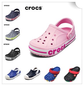 crocs儿童男洞洞鞋沙滩鞋婴儿女童宝宝包头防滑软底凉鞋拖鞋cross