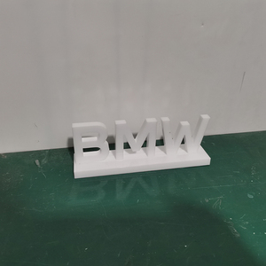 4s店亚克力车标摆件前台餐桌logo标识三维立体中文店名手持拍照