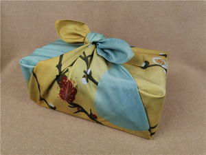 日式和风桌布风吕敷便当包裹包袱皮中秋节月饼礼盒包装布方巾70cm