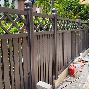 花园栅栏 上海陆庆铝艺 铝合金不生锈 庭院院子篱笆栏杆网格户外