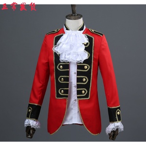 波兰贵族皇室伯爵绅士演出服出租赁欧洲中世纪复古宫廷国王子男装