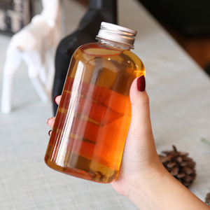 980人付款天猫茶冻瓶子顶乌龙冷泡茶瓶pet饮料瓶奶茶水果茶杯鹿角巷