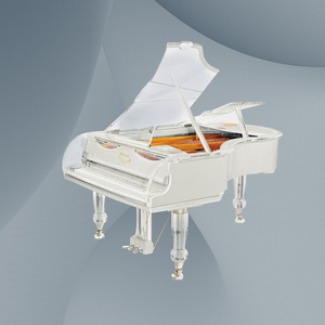 海伦罗曼水晶钢琴演奏立式实木 ts218 专业88 家用 奢华三角琴