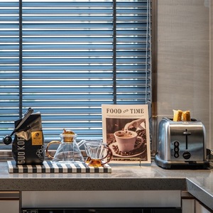 样板间厨房摆件现代酒柜软装摆件售楼处客厅柜搭配咖啡主题装饰品
