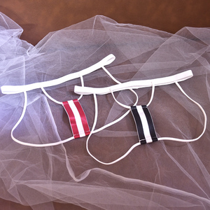 807人付款淘宝内裤女情调女内衣性感火辣小开档免脱大码蕾丝系带情侣