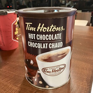 timhortons热巧克力
