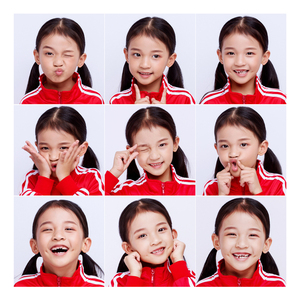 儿童九宫格样片