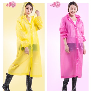 加厚非一次性雨衣女成人韩国时尚户外徒步儿童防水男女单人雨披