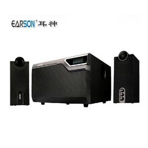 EARSON/耳神 ER-2190全木质电脑2.1有源音箱 多媒体低音炮音响