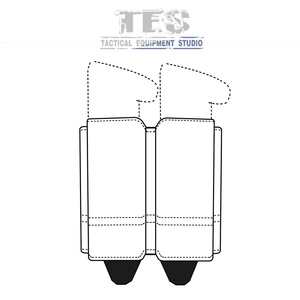 TES腰封快拔套KYWI POUCH手mm单联工具包K板9#包Kydex副包MOLLE