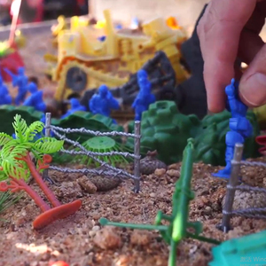 兵人大号军事模型玩具 小兵人塑料小士兵打仗小人坦克沙盘场景