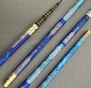 青鲟至尊五代鱼竿大物19调暴力超硬水库20h青鱼鲟巨物台钓竿池塘