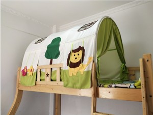 儿童床上帐篷游戏屋公主床幔男女孩分床神器婴儿遮光防摔防风隧道