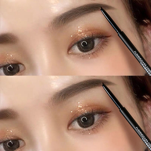 火烈鸟眉笔防水防汗不易脱色持久自然女超细正品一字眉初学者上色