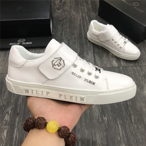 欧洲站潮牌男鞋秋季潮鞋2020新款韩版百搭休闲板鞋真皮pp小白鞋男