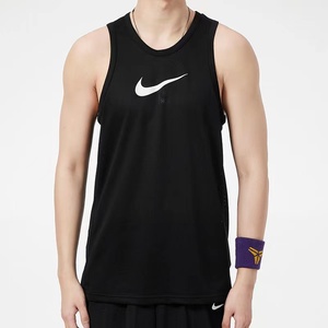 Nike/耐克pro背心无袖男士足篮球田径运动健身衣弹力速干透气T恤