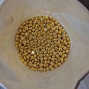 金订今生黄金原料金疙瘩金豆豆3g黄金豆豆