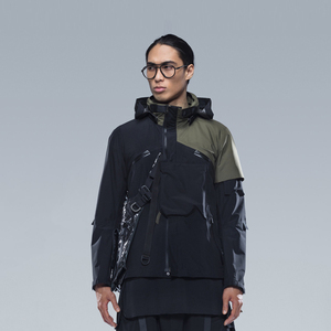 acronym j1a gtpl秋冬男冲锋衣机能夹克防水防风外套拼色工装上装