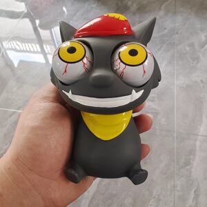 灰太狼解压玩具搞怪发泄爆眼公仔整蛊办公玩具吓人僵尸搞怪·玩具