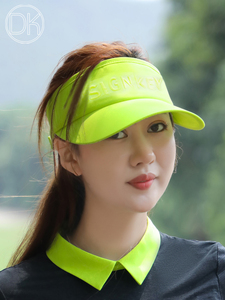 DK高尔夫球帽女士防晒帽遮阳帽空顶帽太阳帽运动帽网球帽GOLF帽子