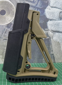 ldthk416dctr后托增加版尼龙托腮玩具通用配件j8代9代m4改后拖