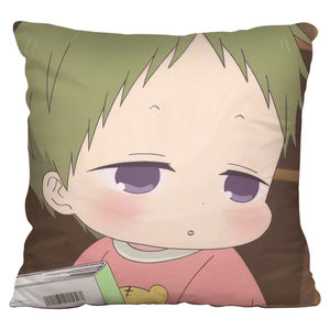 学园奶爸鹿岛虎太郎可爱抱枕动漫双面二次元日本动画龙一学生定制