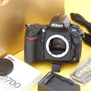 nikon尼康D700数码单反相机全画幅说明书包装盒 关联D3高感王