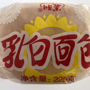义利乳白面包