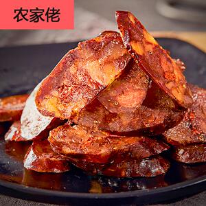 84一见桃花定终生淘宝净香园香肠腊肠真空即食山东名吃 济南特产