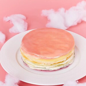 七彩蛋糕彩虹千层