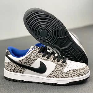 nake白水泥情侣鞋 白水泥皮革系带圆头浅口浅口休闲鞋